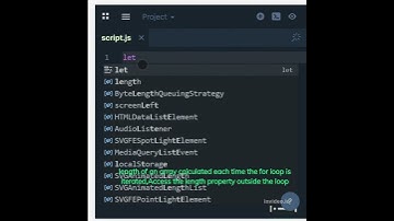 Make The Loop Run Faster #shorts #javascript #javascript_tutorial #coding #programming