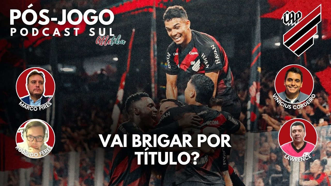 ATHLETICO 4 X 1 BOTAFOGO | GOLEADA E VICE-LIDERANÇA PARA O FURACÃO ...