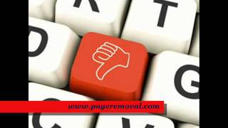 How to Push Down Search Engine Negative Listing. just go to pageremoval.com
