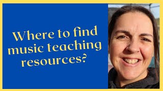 How can music teachers find great teaching resources?