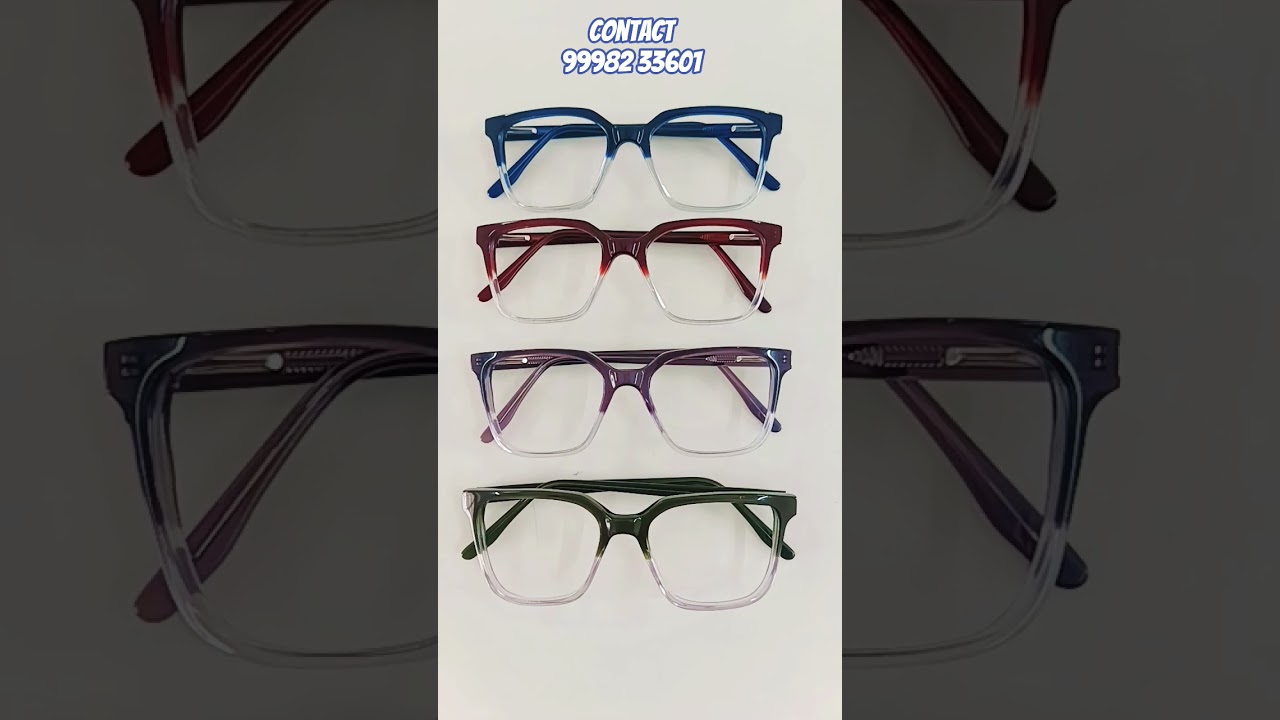 Handmade Acetate optical frames 