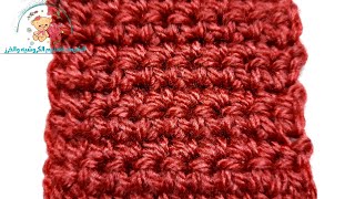 دروس تعليم الكروشيه للمبتدئين《6》_《غرزة الحشو》| Crochet lessons for beginners_single crochet