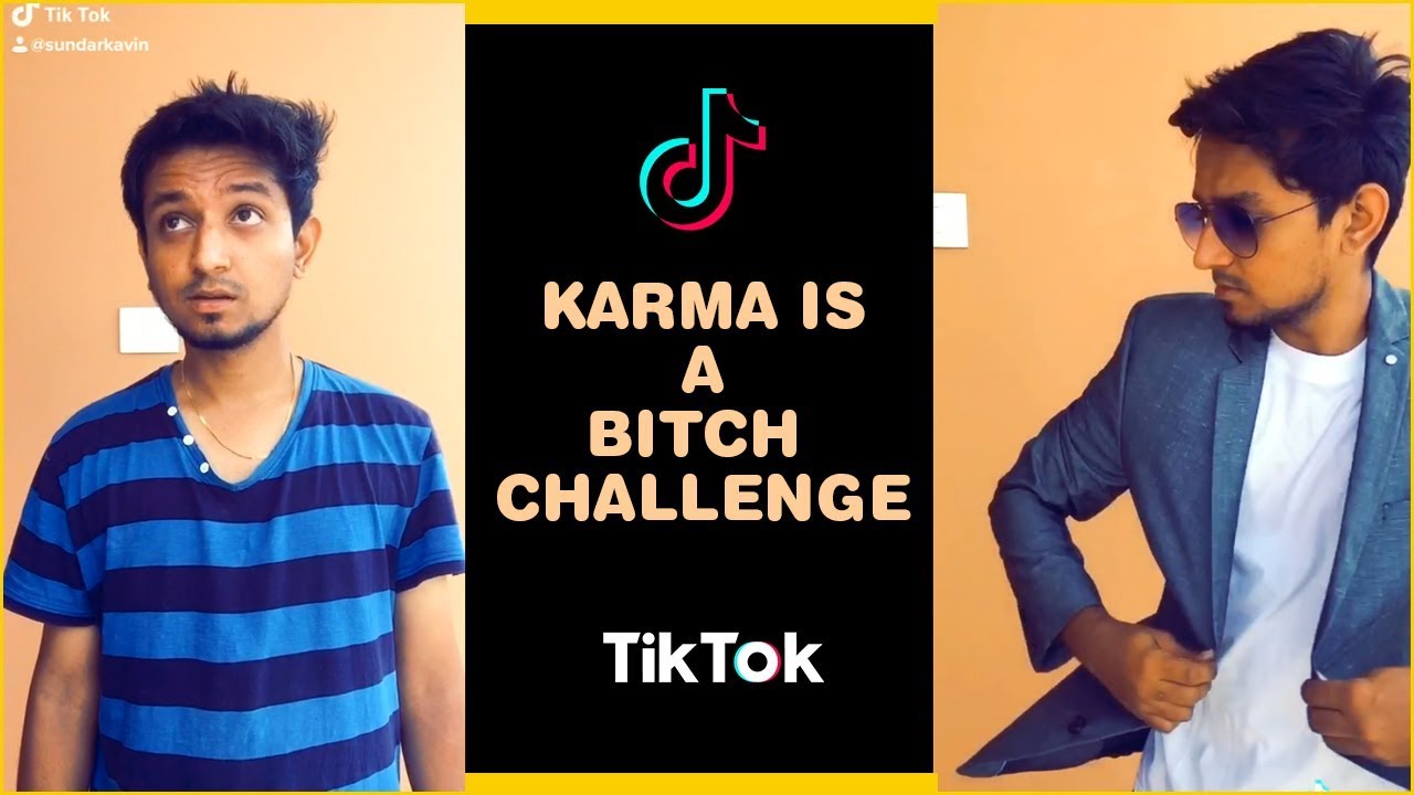 Karma is a bitch transformation challenge | TikTok | Best TikTok video | S cube videos