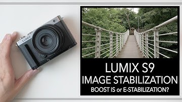 Lumix S9 Image Stabilization - Boost IS or E-Stabilization?