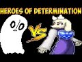 Undertale файтинг - Heroes of Determination | Napstablook