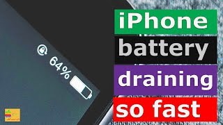 How To Prevent Ios Battery From Draining Out Quickly