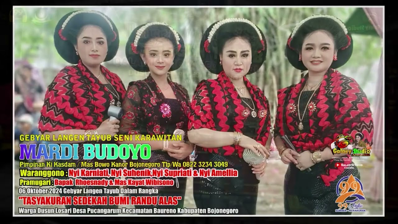 FULL TAYUB MALAM LOSARI PUCANGARUM NYI KARNIATI,NYI HENIK,NYI SUPRIATI & NYI AMELYA MARDI BUDOYO