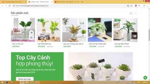 template blogspot bán hàng chuẩn seo nhất