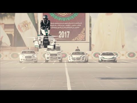 La policía de Dubái viajará en aerodeslizadores directamente desde 'Star Wars'