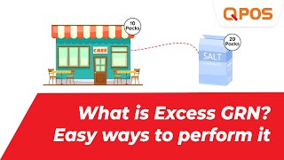What is Excess GRN? Easy ways to perform it | Explained Easily | QPOS screenshot 1
