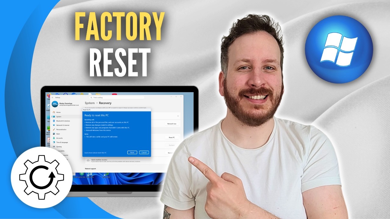 How To Factory Reset Windows 11 - YouTube