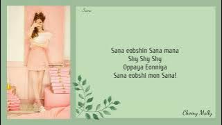 Twice (트와이스) - Oppa Thinking (Easy Lyrics)