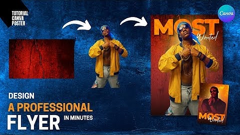 Design a Professional Flyer in Minutes | Canva Tutorial for Beginners