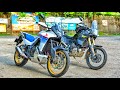 Honda XL750 TRANSALP 2023 vs Yamaha TENERE 700 - Walkaround Comparison