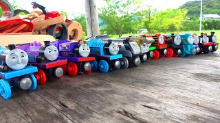 Thomas Wooden Railway☆I had fun playing with my friends!
