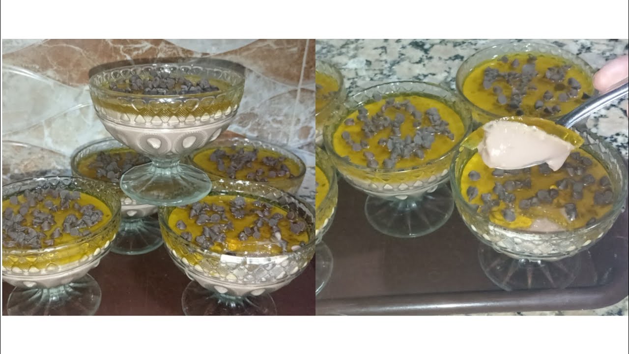 تحلية 🍮رمضانية🌙 سهلة وبسيطة ولذيذة 👌😋