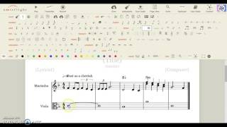Noteflight - Tuplets, Texting, and Voices