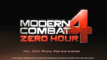 Official Modern Combat 4: Zero Hour - Multiplayer Team Battle Mode (Team Deathmatch) Trailer