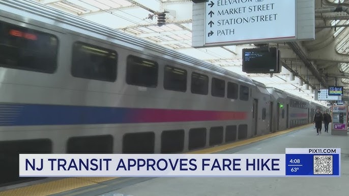 Nj Transit Board Unanimously Approves 15 Fare Hike