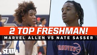 Top Freshman Face-off 🔥 Nate Sasser vs Marvel Allen