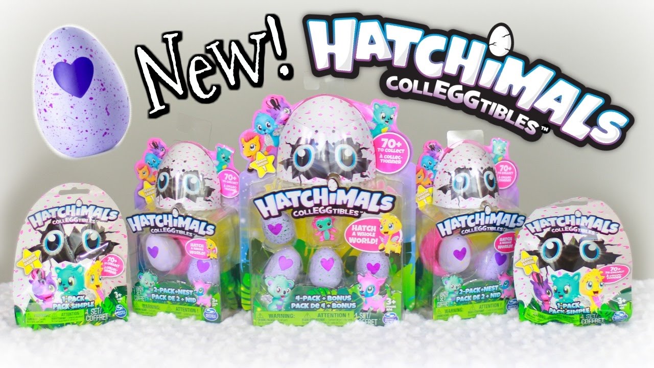 NEW! Hatchimals CollEGGtibles 2 + 4 Pack & Blind Bags Opening + Giveaway! CLOSED