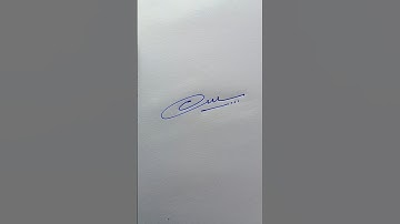 Om #signature @Satish.Calligraphy