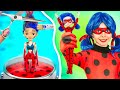 Comment devenir ladybug dans la vraie vie  de poupe intello a belle ladybug