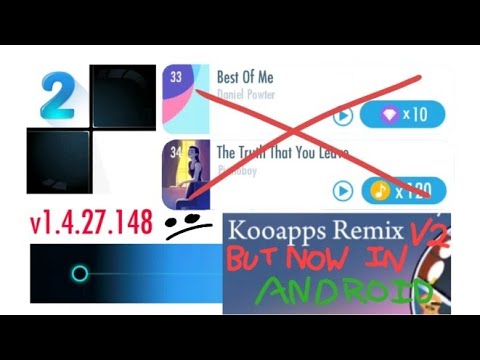 Piano Tiles 2 | New Update 1.4.27 - Kooapps remix v2, removed songs, the space at the start, etc. - YouTube