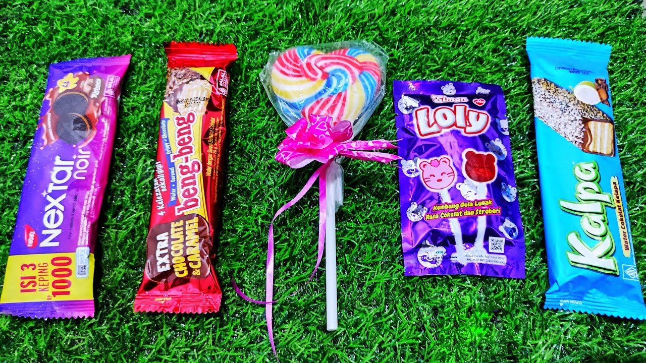 ASMR MUKBANG Watermelon Desserts Cutting Rainbow. Lollipop Cutting Rainbow.Gummy Candy 