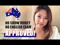 Australian Student Visa PROCESSED for less than 100k | NO SHOW MONEY