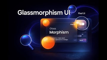Modern Glassmorphism UI Design in Figma | Pixel UI