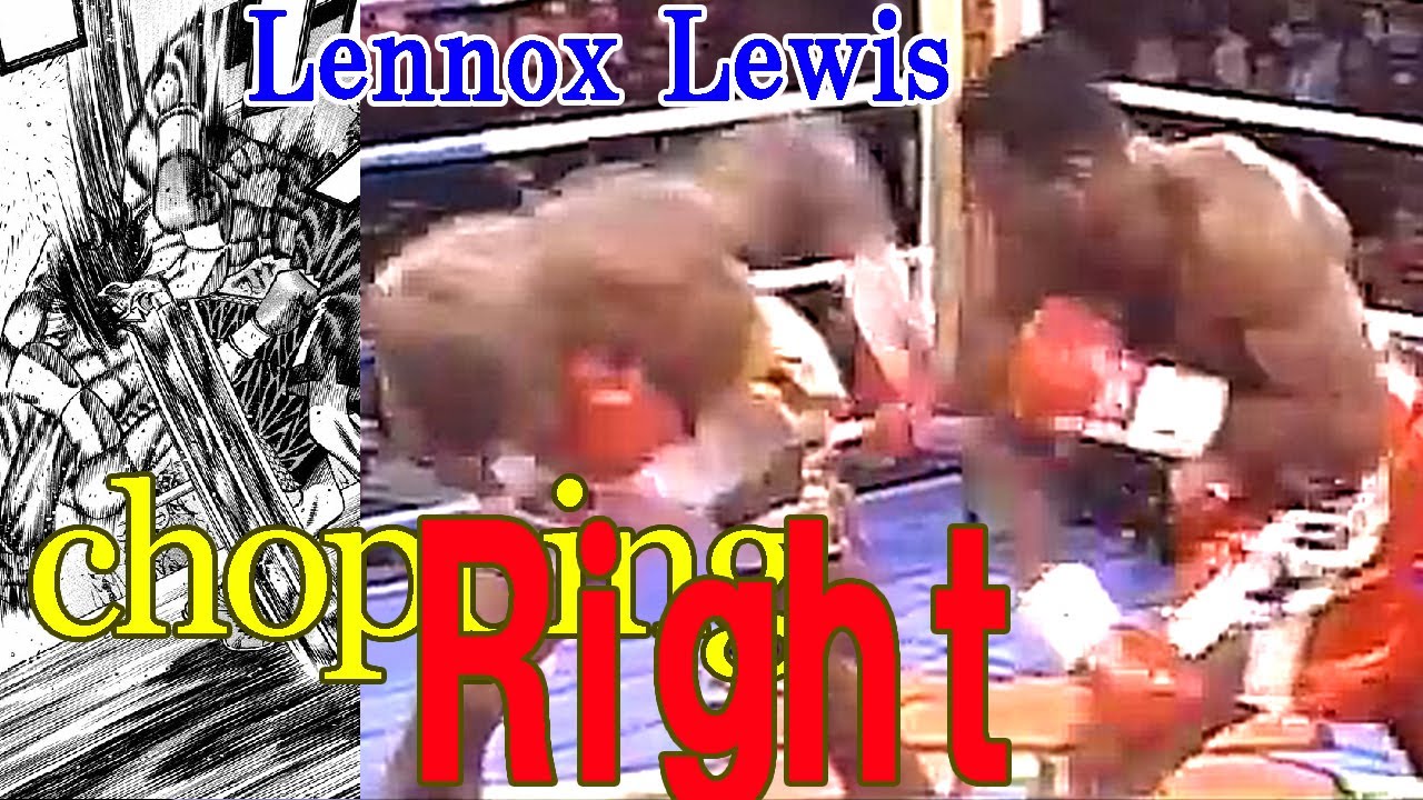chopping right! Lennox Claudius Lewis vs. Donovan 