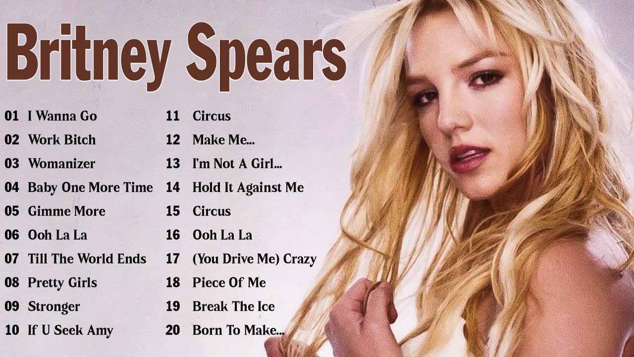 Britney Spears Hit Songs - The Greatest Full Album 90s 2000 - Best