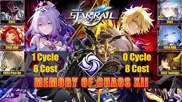 E2S1 Castorice & E2S1 Phainon | MoC 12 | 1 Cycle | Honkai Star Rail 3.6