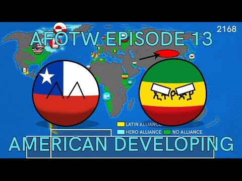 Alternate Future Of The World In Countryballs (Episode 13) American Developing