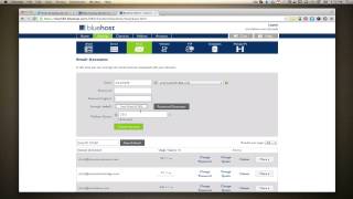 How To Setup A Bluehost Email and Change the Password