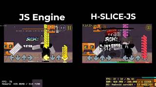 Unboundhusk Hacker Preview VS. 2 Engines (JS Engine VS. H-Slice-JS)