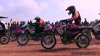 hero impulse,Dirt Bike Race and Scooter Race . Mud race Dirt Bike race in HASSAN