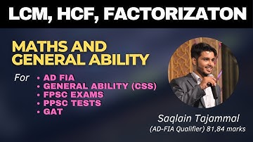 #6 Prime Factorization Method for Finding LCM and HCF: A Comprehensive Guide | PMS 2023, CSS 2024