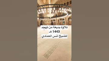 تلاوة للشيخ انس العمادي من تهجد ليلة 28 رمضان 1443 هـ Holy Quran