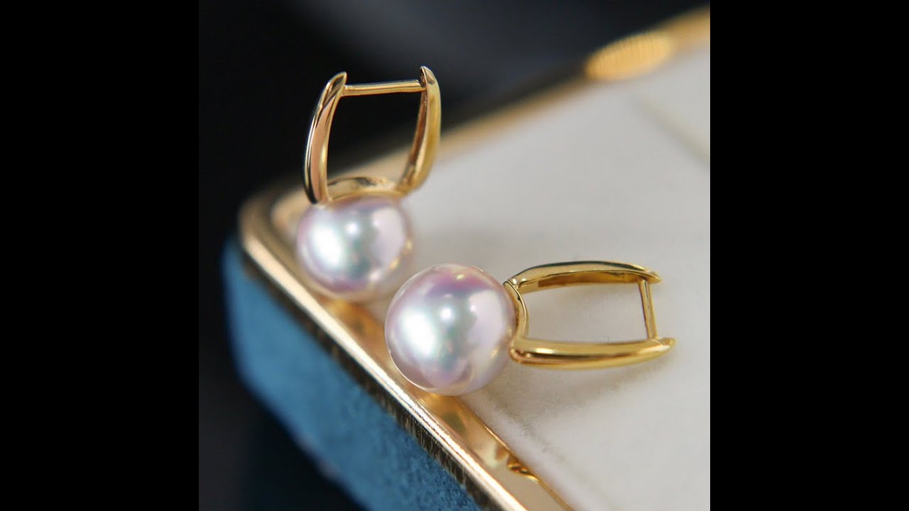 Hugetomato 12mm Big Pearl Drop Earrings
