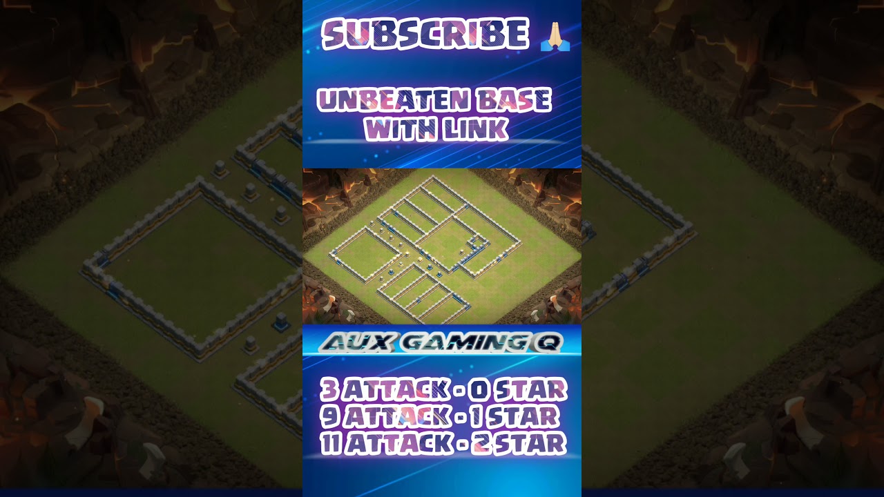 TH12 WAR BASE FOR CWL WITH LINK 🔥 TH12 UNBEATEN BASE 💪 ANTI 2 STAR BASE 👍🏼 
