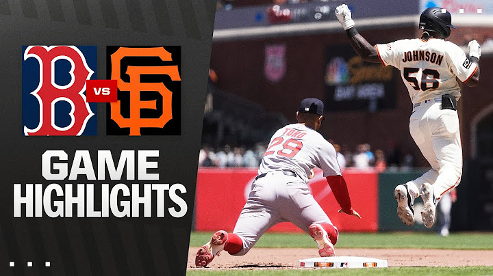 Red Sox vs. Giants Game Highlights (6/21/25) | MLB Highlights