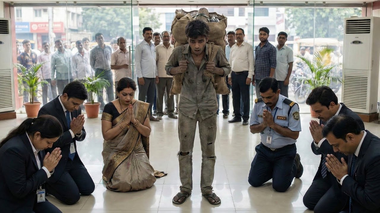  आखिर क्यों झुक गए सभी बैंक कर्मचारी एक कूड़ा बिनने वाले लड़के के सामने? 😱