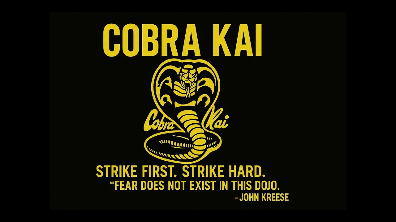 COBRA KAI – Strike First, Strike Hard, No Mercy | Epic Training Rock Anthem