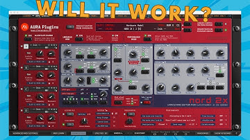 Aura Plugins Nord Lead Editor en Nodal Red 2X samen?