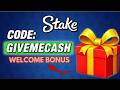 OFFICIAL Stake Welcome Bonus 🎁 | GIVEMECASH Code Kaise Kaam Karta Hai