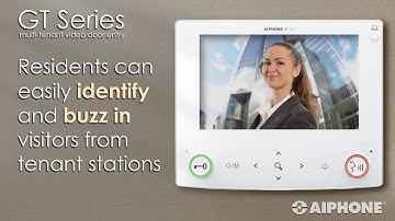 GT Series Multi Tenant Video Intercom Многоквартирная домофонная система Aiphone