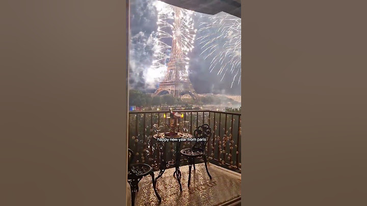 Happy New Year from paris #2025 #paris