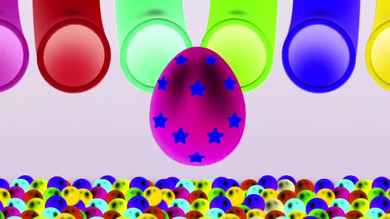 Learn Alphabet With Candy Surprise Eggs Letter 